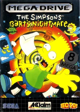 Simpsons, The - Bart's Nightmare (USA, Europe) box cover front